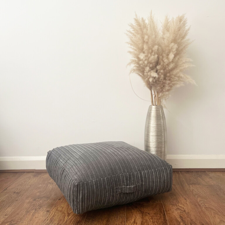 Indoor Metropolis Grey Floor Cushion