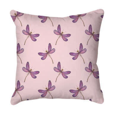 Dragonfly Group Baby Pink Quick Dry Outdoor Cushion