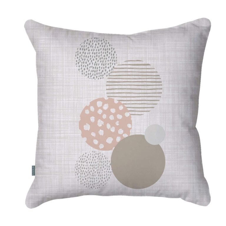 Sphere Beige and Neutral Cushion