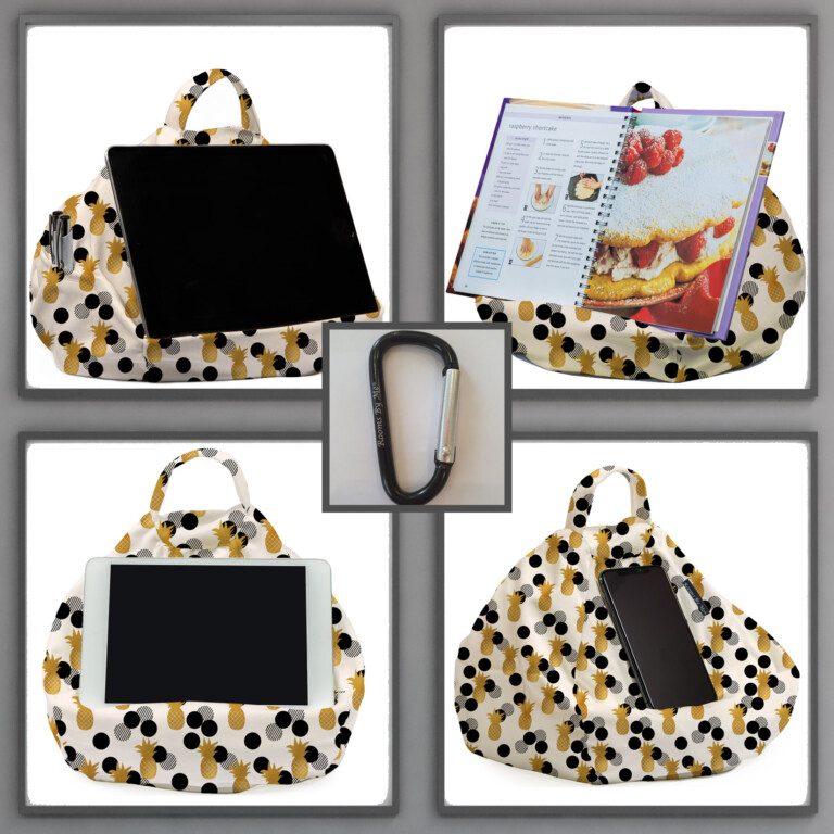 Pineapples & Dots Tablet Holder