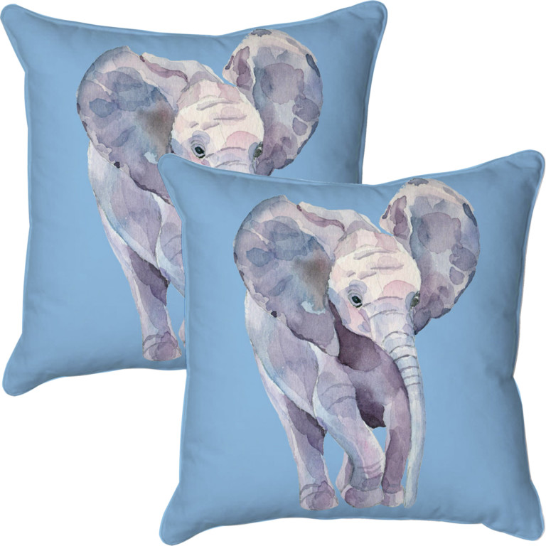 Elephant Baby Blue