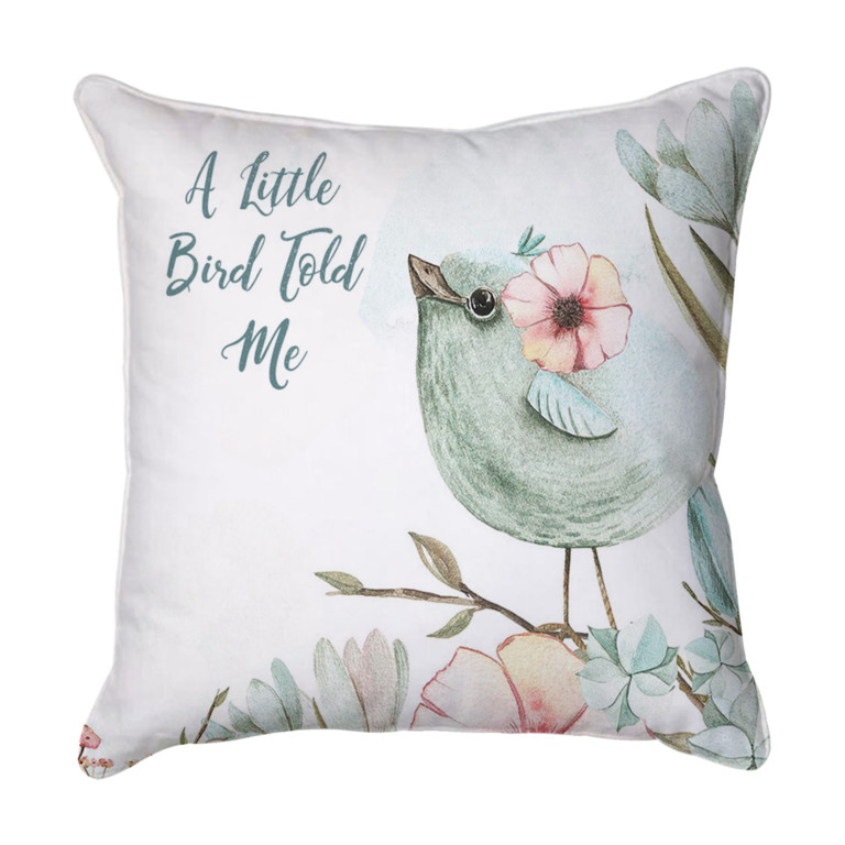 Cute Bird Flower Mint 2