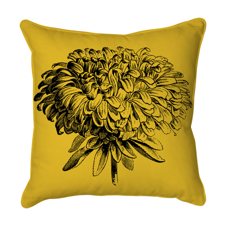 Chrysanthemum 2 Ochre