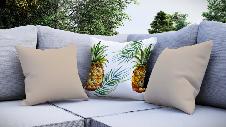 Lemons Multi Quick Dry Outdoor Cushion