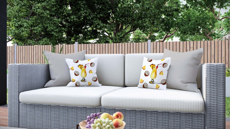 Lemons Multi Quick Dry Outdoor Cushion