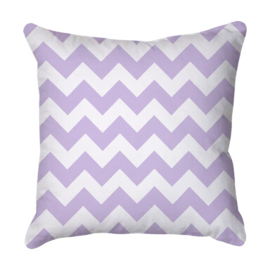 Zigzag Lilac Quick Dry Outdoor Cushion