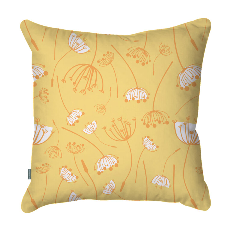 Wildflowers Multi Yellow Quick Dry Outdoor Cushion Rooms By Me