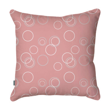 Stencil Circles Dusty Pink