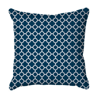 Quatrefoil Navy