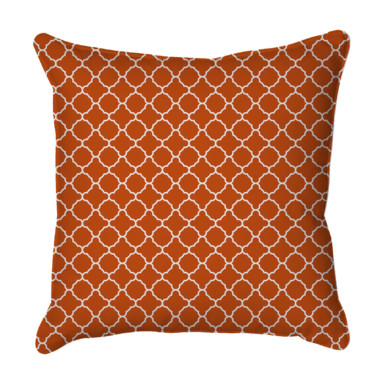 Quatrefoil Orange