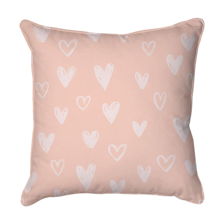 Hearts Crafted Pink & White