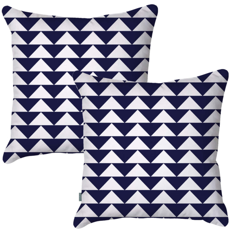 Shaded Circles Navy