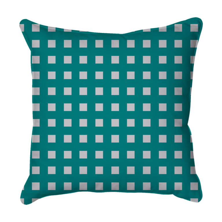 Squares Teal