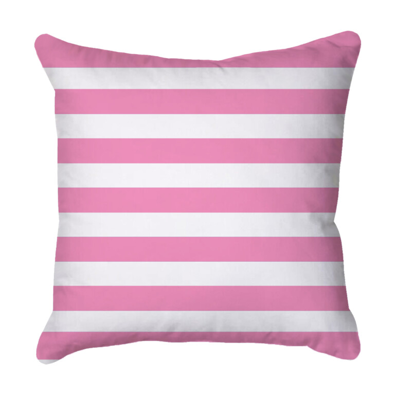 Deck Stripes Pink Quick Dry Outdoor Cushion