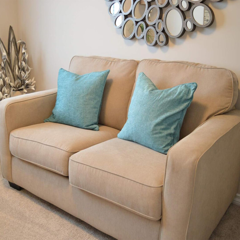 Indoor Corner Rectangle Base and Back Cushions