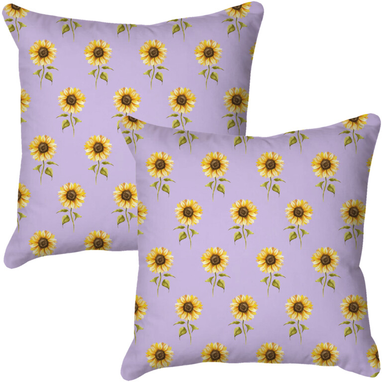 Sunflower Group Lilac Quick Dry Outdoor Cushion