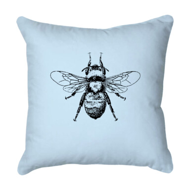 Bee Baby Blue Quick Dry Outdoor Cushion