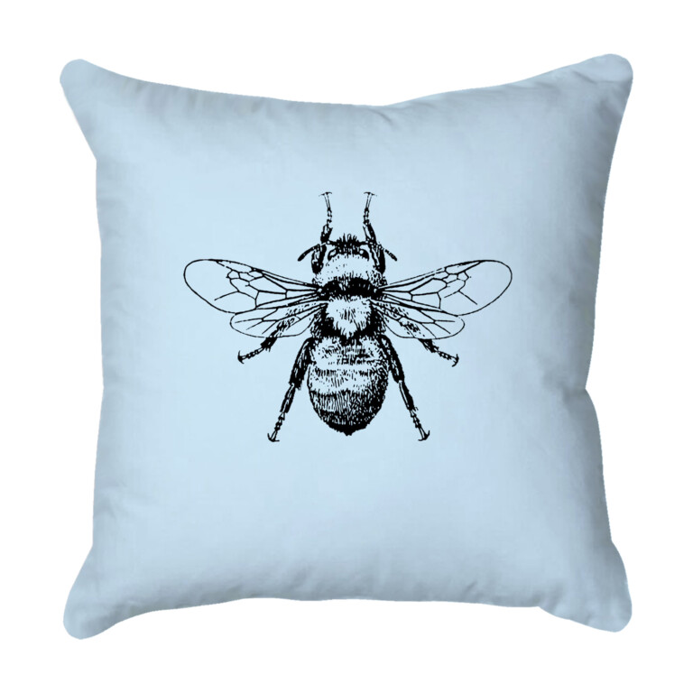 Bee Baby Blue Quick Dry Outdoor Cushion