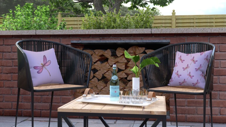 Bee Neutral Quick Dry Outdoor Cushion