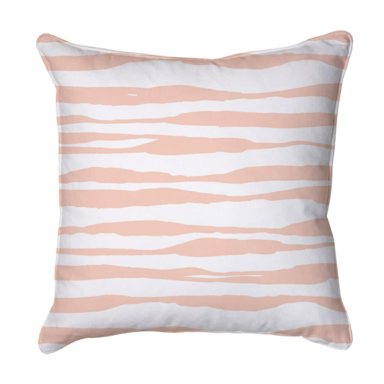 Tiger Stripes Pink & White