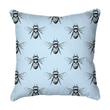 Bee Group Baby Blue Quick Dry Outdoor Cushion