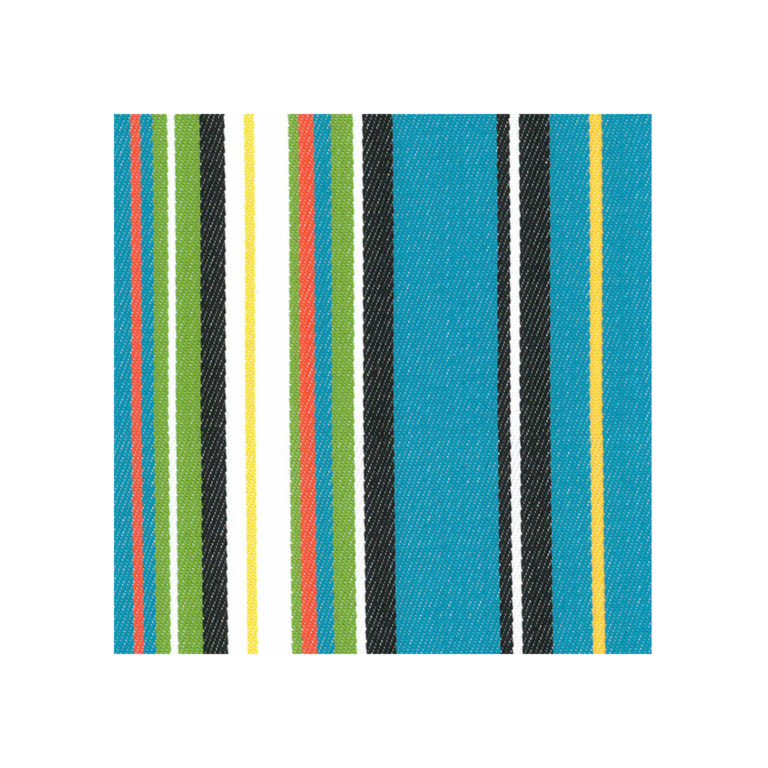 Albena Stripe Aqua Outdoor Cushion