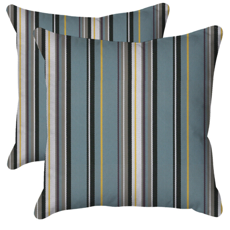 Albena Stripe Sky Outdoor Cushion