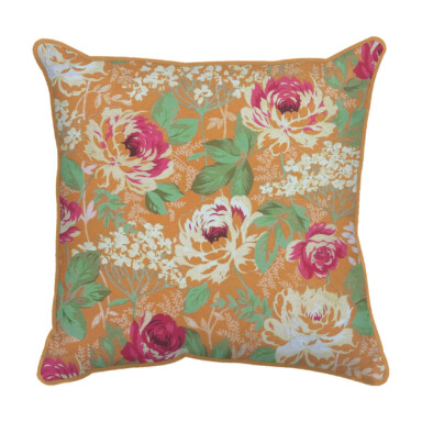 Laura Ashley Alys Ochre Outdoor Cushion