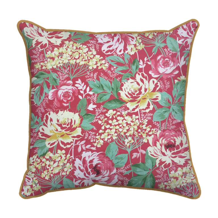 Laura Ashley Wisteria Duck Egg Outdoor Cushion