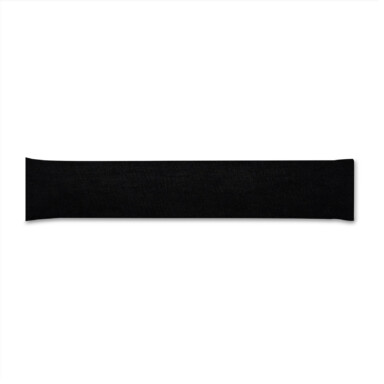 Aston Black Draught Excluder