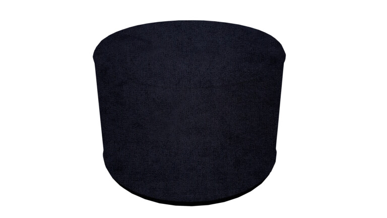 Aston Navy Indoor Pouffe