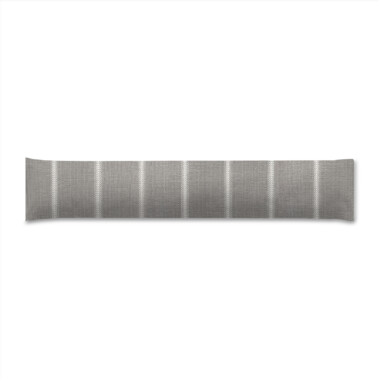 Laura Ashley Ayden Stripe Silver Draught Excluder