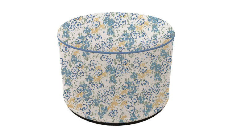 Laura Ashley Lille Stripe Outdoor Pouffe