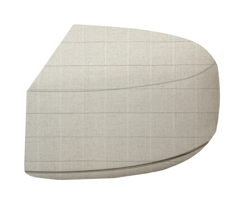 Indoor Half Rounded Bench Cushion