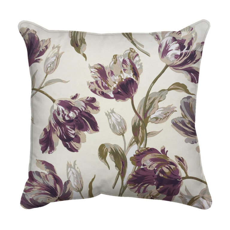 Laura Ashley Wisteria Duck Egg Outdoor Cushion