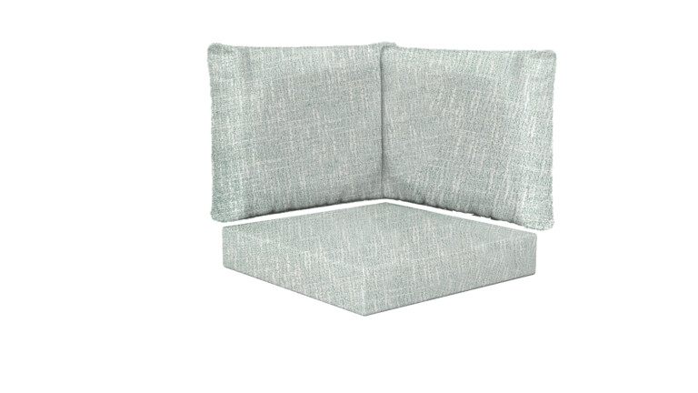 Indoor Corner Square Base and Back Cushions