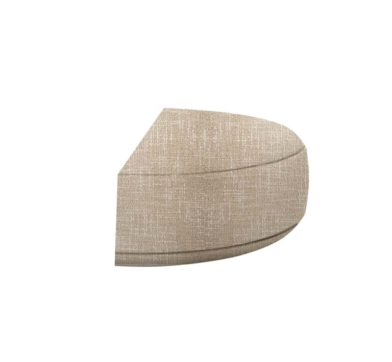 Indoor Half Rounded Bench Cushion