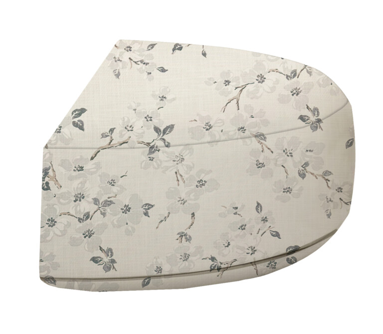 Indoor Half Rounded Bench Cushion