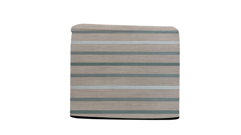 Laura Ashley Linen Stripe Indoor Pouffe