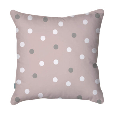 Neat Polka Dusty Pink
