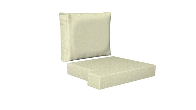 Indoor L Shape Base and Back Cushions