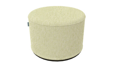 Meadow Cream Indoor Pouffe