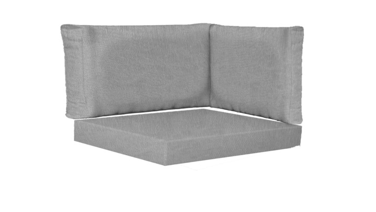 Indoor Corner Rectangle Base and Back Cushions