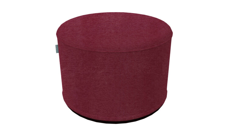 Merry Raspberry Indoor Pouffe