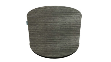 Metropolis Grey Indoor Pouffe