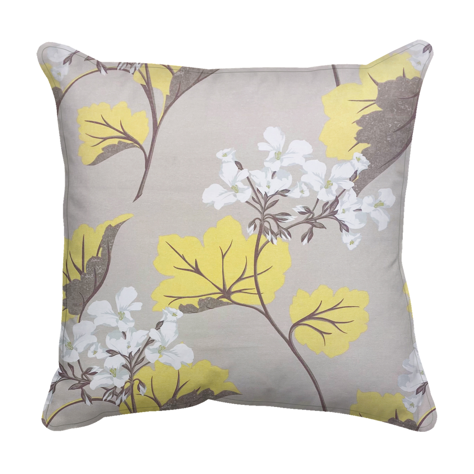 Laura Ashley Milwood Camomile Outdoor Cushion | Rooms By Me