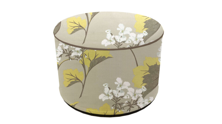 Laura Ashley Lille Stripe Outdoor Pouffe