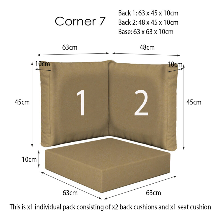 Napier Beige Corner Sets