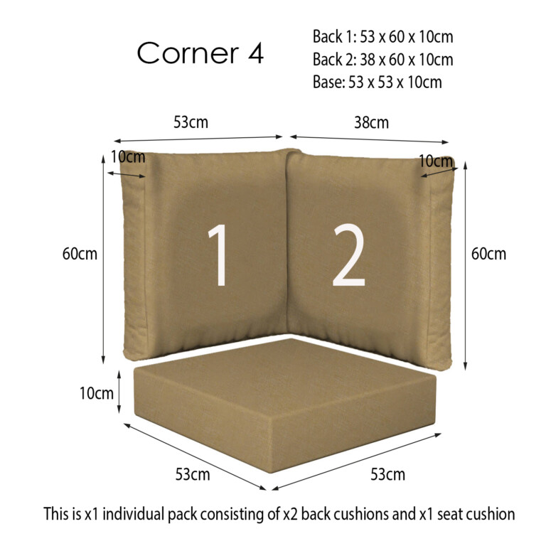 Napier Beige Corner Sets