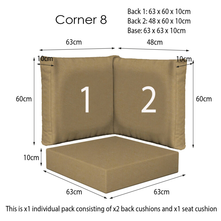 Napier Beige Corner Sets